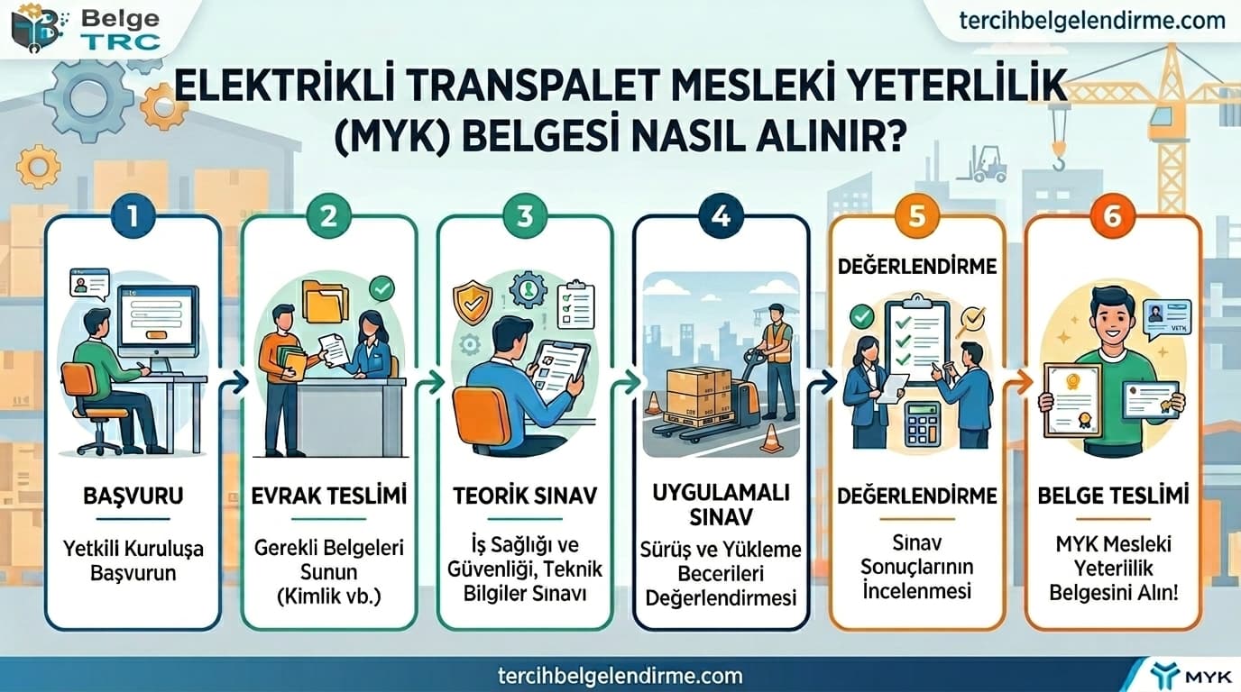 Elektrikli Transpalet MYK Belgesi Nasıl Alınır?